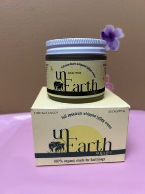 unEarth Organics Eucalyptus Whipped Tallow Cream - 100%Organic 2 oz